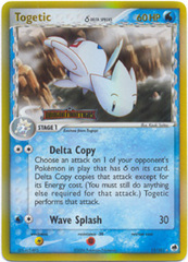 Togetic δ - 11/101 - Rare - Reverse Holo